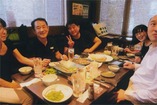 北海道から来た人も