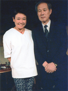 須藤遙子さんと