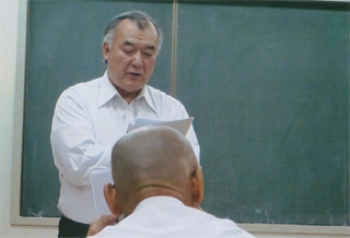 「武道懇親会」で村田先生