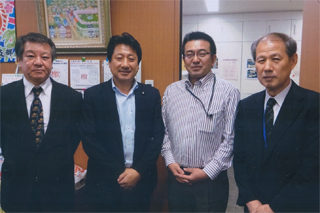 木村氏、田城さん、井筒さん、鈴木