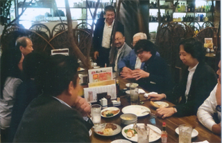 終わって、懇親会