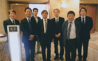 前泊さんと文化会議のスタッフ。9/21