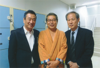 三枝さん（作曲家）。志の輔さん。鈴木