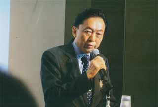 鳩山由紀夫さん。10/4（日）
