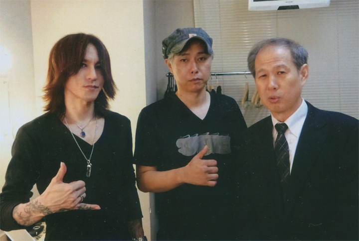 SUGIZOさん。大槻ケンヂさんと。10/11