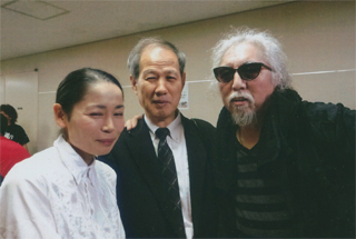 三坂知絵子さん。PANTAさんと