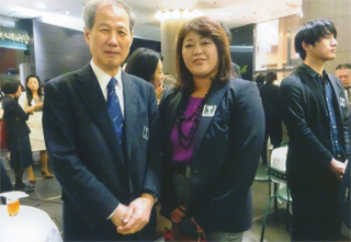 溝口紀子さんと