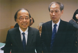 田中英道さんと