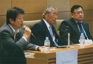 平岡秀夫さん。杉浦正健さん