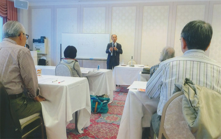 孫崎享さんの講演。10/25