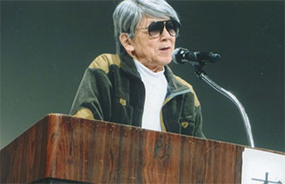 本多勝一さんの講演