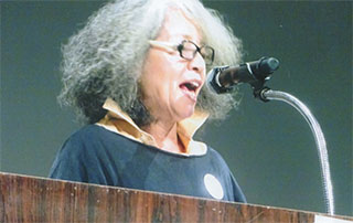 落合恵子さんの講演