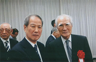 村山富市さんと。11/5