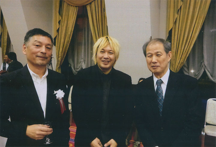 島田雅彦さん。津田大介さん