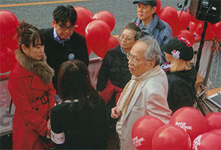 雨宮さん。安田さん。佐高さん…