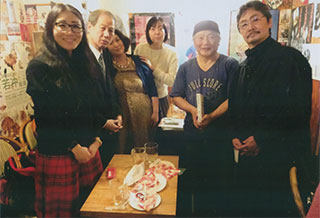 スタッフの人たちと