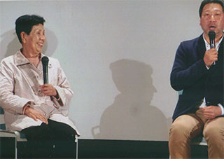 袴田秀子さんと金聖雄監督