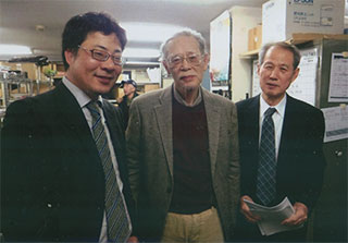 昼間たかし氏。塩見孝也さん。鈴木