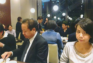 「アエラ」の忘年会。12/21（月）