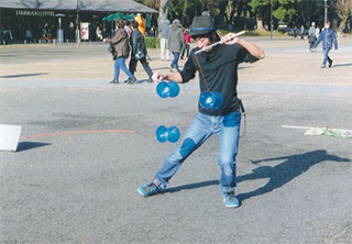 上野のジャグラー