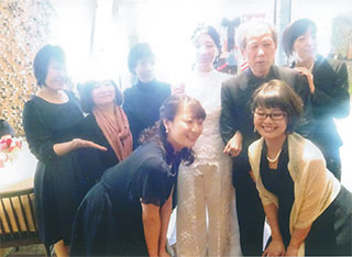 お祝いのメッセージを