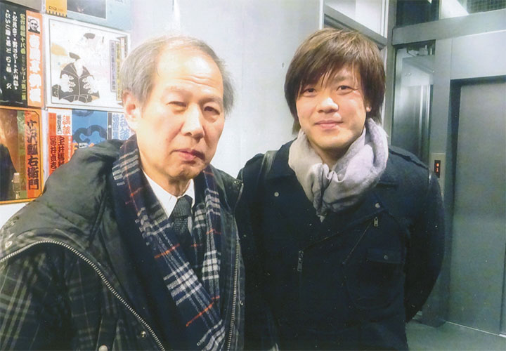 作家の平野啓一郎さんと。2/9（金）