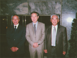 若林盛亮さん（左）と、小西隆裕さん（右）（10/23）