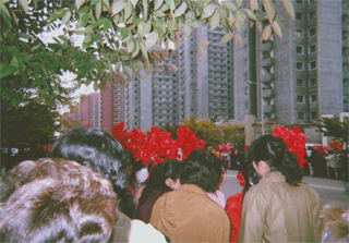 選手を送る壮行会です