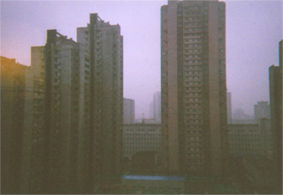 高層ビルが林立しています